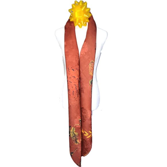 NWT Double Sided Silk Scarf 52"x52" Large Square Shawl Wrap XiangYunShal 2285 - Picture 10 of 15